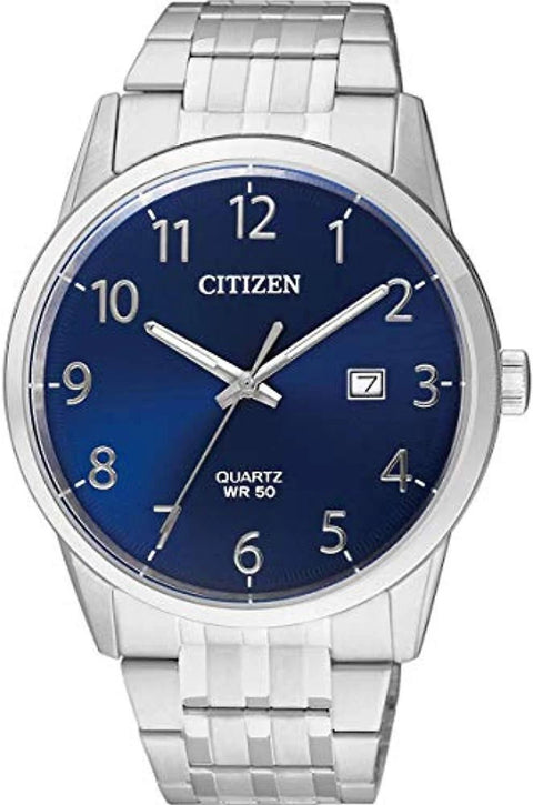 GENTS CITIZEN QUARTS SILV