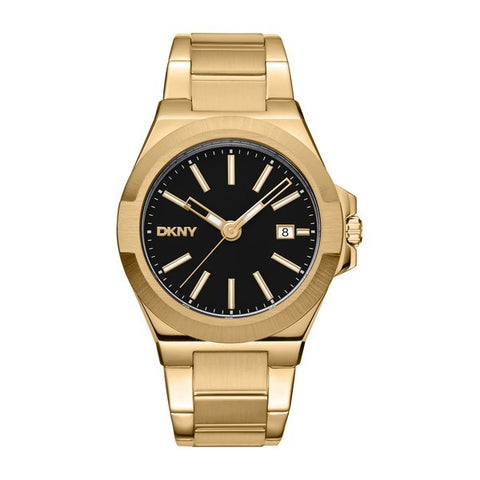 DKNY GOLD TONE GENTS