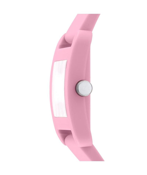 DKNY LDS PINK SILICONE