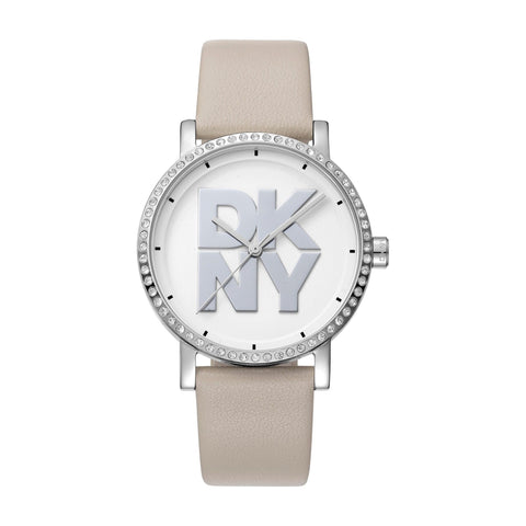 DKNY LDS ST STEEL GREY