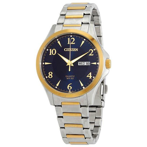 MENS QUARTZ CITIZEN TWO TONE WATCH