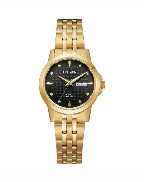 LADIES CITIZEN GOLD TONE QUARTS WATCH