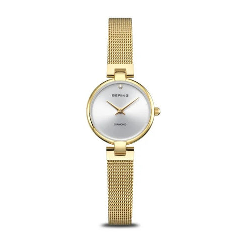 LADIES BERING GOLD TONE WATCH