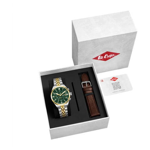 MENS LEE COOPER WATCH GIFT SET