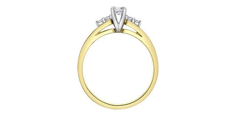 Canadian diamond engagement ring