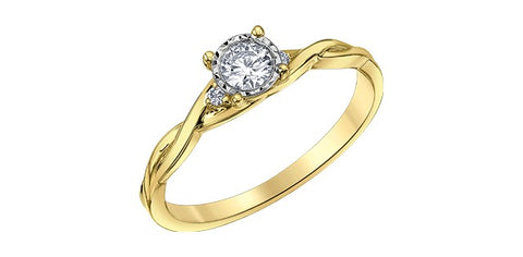 Illuminaire diamond ring