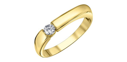 10KY CAN DIA .15CT RING