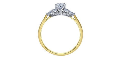 14KY&W .51CT OVAL MLD
