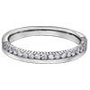 10 karat white gold diamond band 240-10475