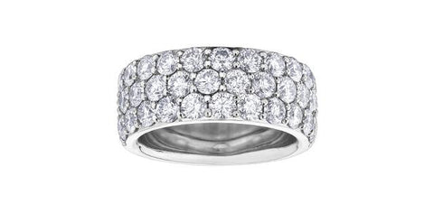 3.00 carat white gold diamond ring