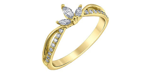 Marquise diamond ring