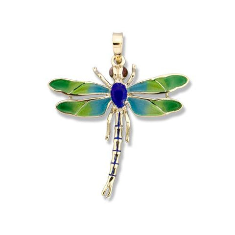 10KY ENAMELED DRAGONFLY
