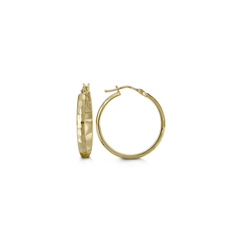 10KY BELLA GOLD HOOP