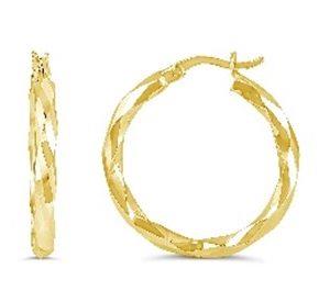 10KY GOLD HOOPS