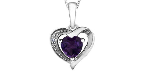10KW AMETHYST & DIA PEND