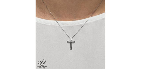 10KW 1 .01CT DIA CROSS