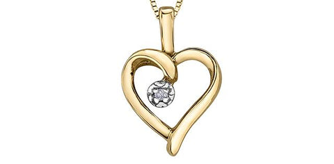 10KY DIA HEART PEND