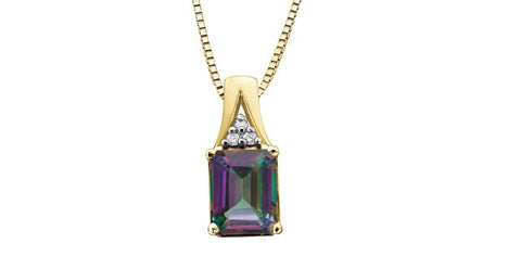 10KY MYSTIC TOPAZ, 3 DIA