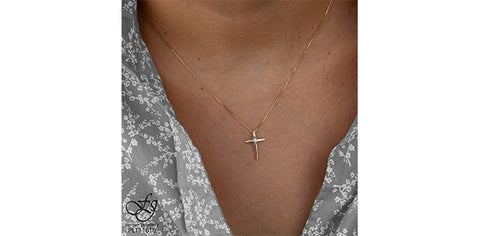 10KY .015CT DIA CROSS