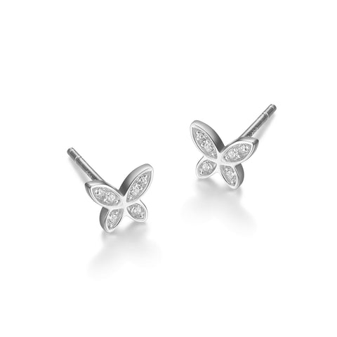 REIGN S/S CZ BUTTERFLY