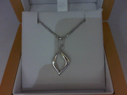 WHITE ICE TEARDROP NECKLACE  671-10232