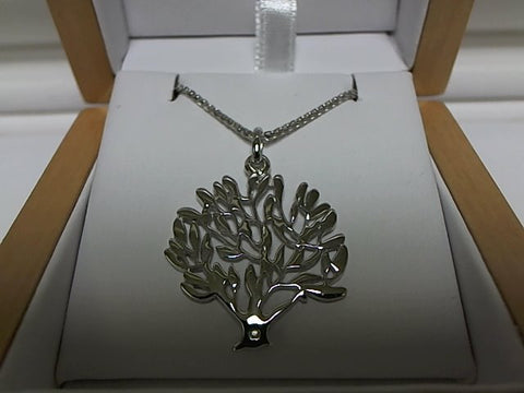 WHITE ICE DIA TREE O LIFE