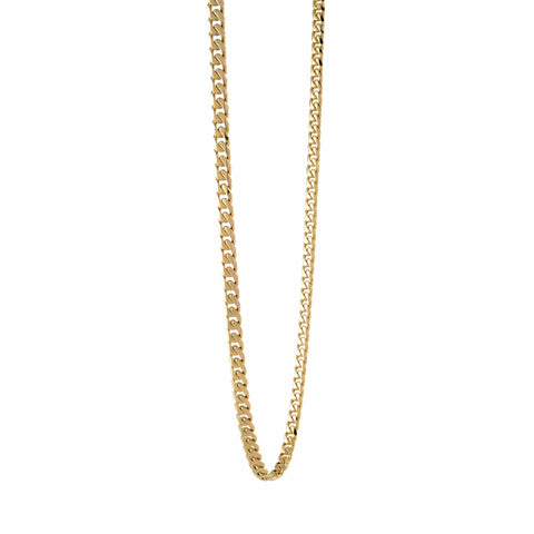 Italgem stainless steel IP gold 20" curb chain