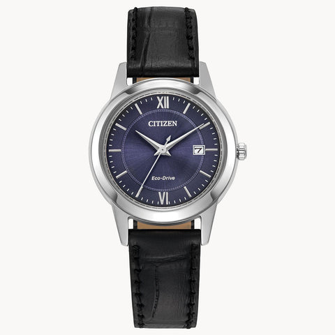 LADIES BLACK LEATHER ECO