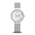 LADIES BERING MOTHER OF PEARL WITH CRYSTALS WATCH
