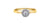 10 Karat Yellow Gold ring with .11 Carat Canadian Diamond