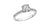 Maple Leaf Canadian diamond engagement ring 210-10731