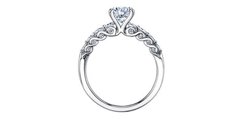 Maple Leaf Canadian diamond engagement ring 210-10741