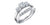 14 karat yellow gold Maple Leaf Canadian diamond engagement ring  210-10774