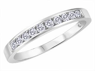 10k .33ct ann band 10 dia x .033ct