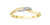 10 karat yellow gold mini diamond ring