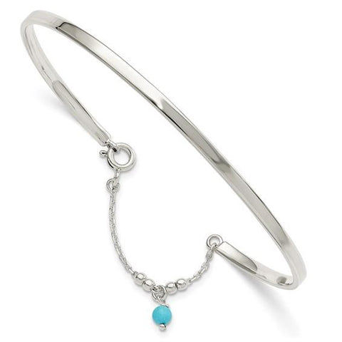 S/S BANGLE ANKLET