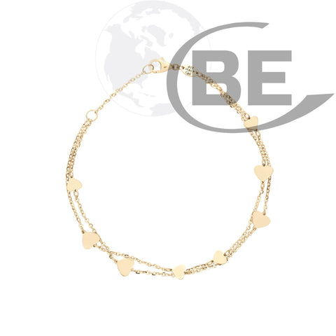 REIGN sterling silver & cubic zirconia gold plated earrings
