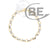 10 karat white & yellow gold bracelet