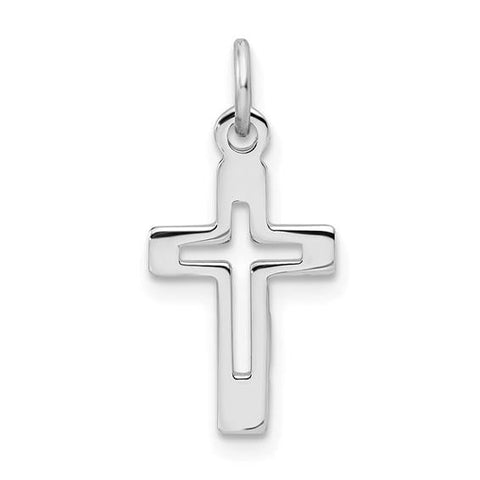 Sterling silver cross  521-10495