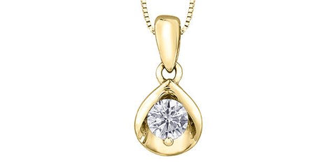 10KY .20CT  CAN DIA PEND