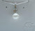 WHITE GOLD PEARL NECKLACE