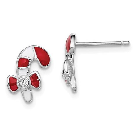 S/S SWAROVSKI CANDY CANE