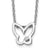 White Ice sterling silver & diamond necklace