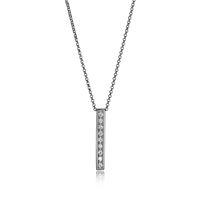 ELLE SS VERTICAL BAR NECK