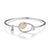 S/s elle moon shadow pear 6.75" bracelet