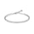 ELLE STERLING SILVER & CUBIC ZIRCONIA BANGLE