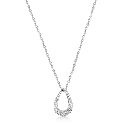 ELLE S/S CZ TEARDROP