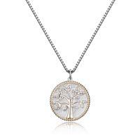 REIGN S/S &CZ TREE OF LIF