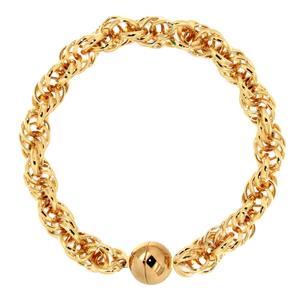 BRONZORO 18K PLT 7.75"