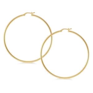 BRONZORO 18K PLT 50MMX2MM